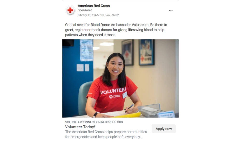 American Red Cross – Volunteer Recruitment Ads American Red Cross – Volunteer Recruitment Ads