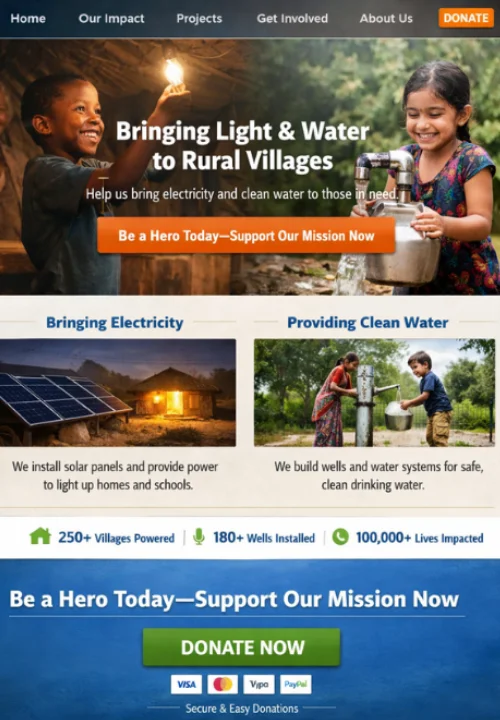 Be a Hero Today—Support Our Mission Now