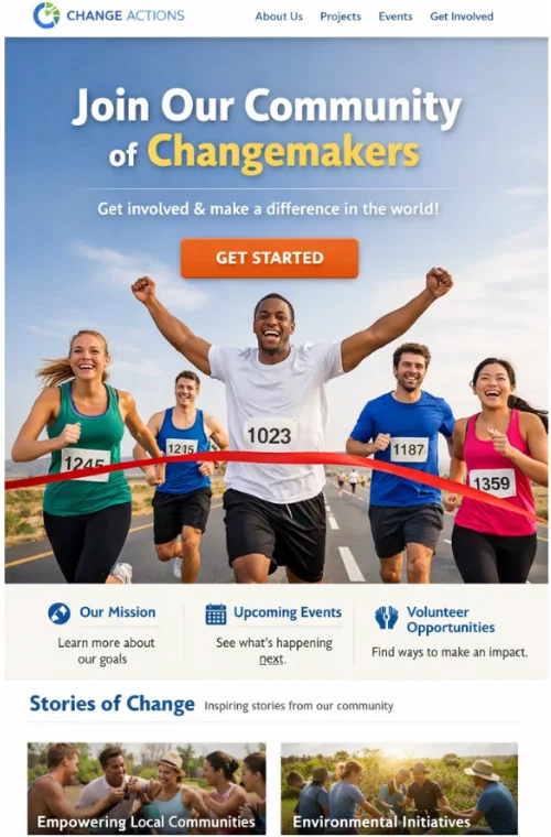 Join Our Community of Changemakers